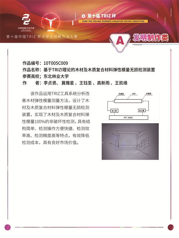 基于trizi理论的木材及木质复合材料弹性模量无损检测装置